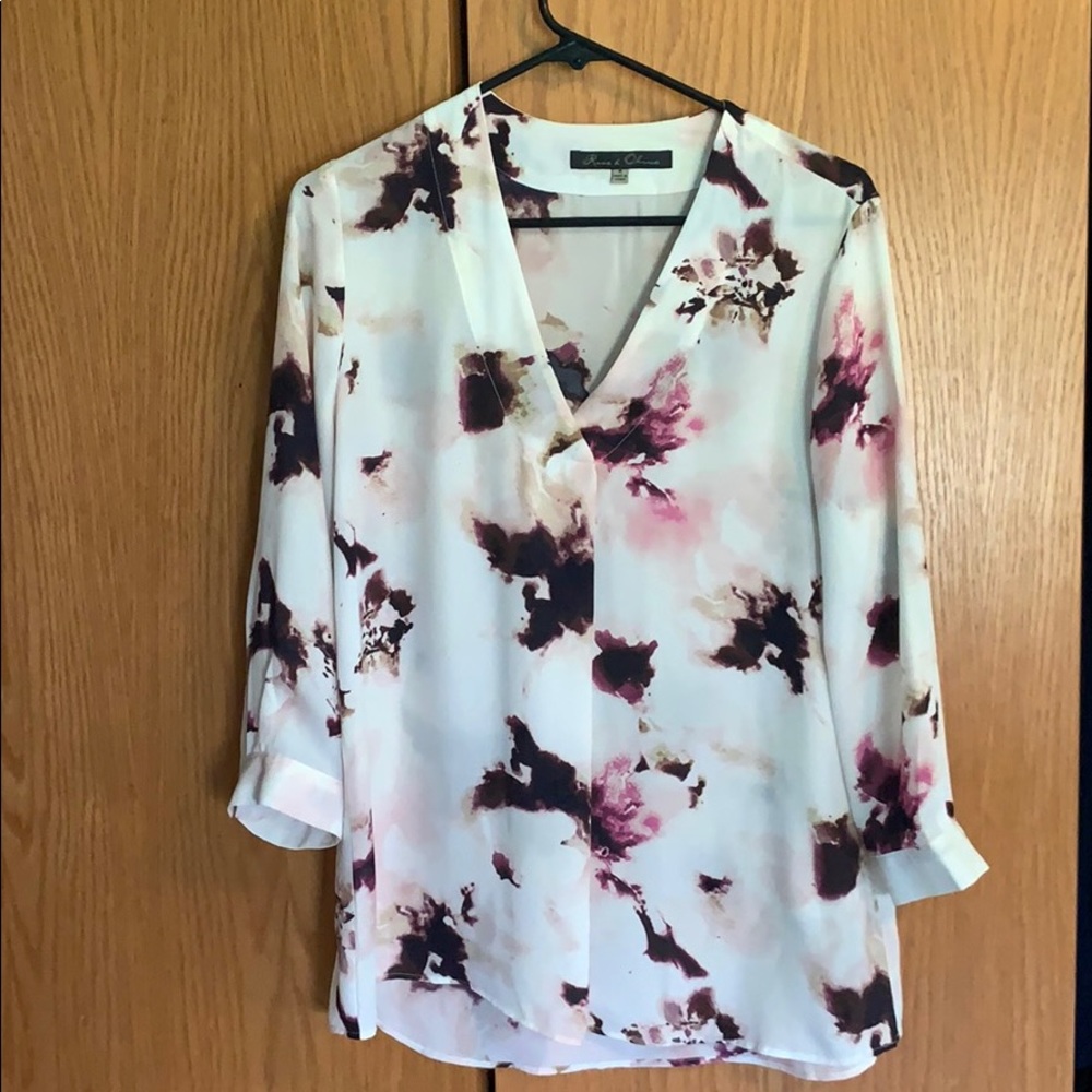 Rose and Olive blouse